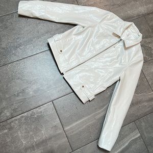 ECRU White Zip Jacket NWT